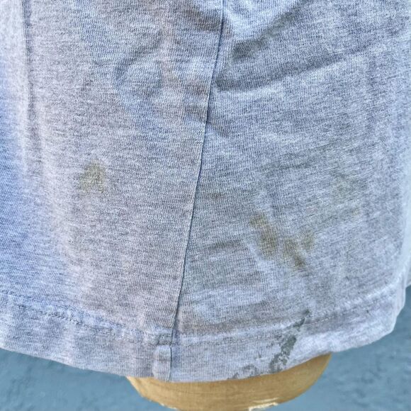 Vintage 90s Abercrombie Long Sleeve Tee Spell Out Mens Large 90s T shirt - Picture 5 of 8